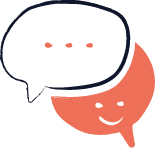 pictogramme : bulle et discussion